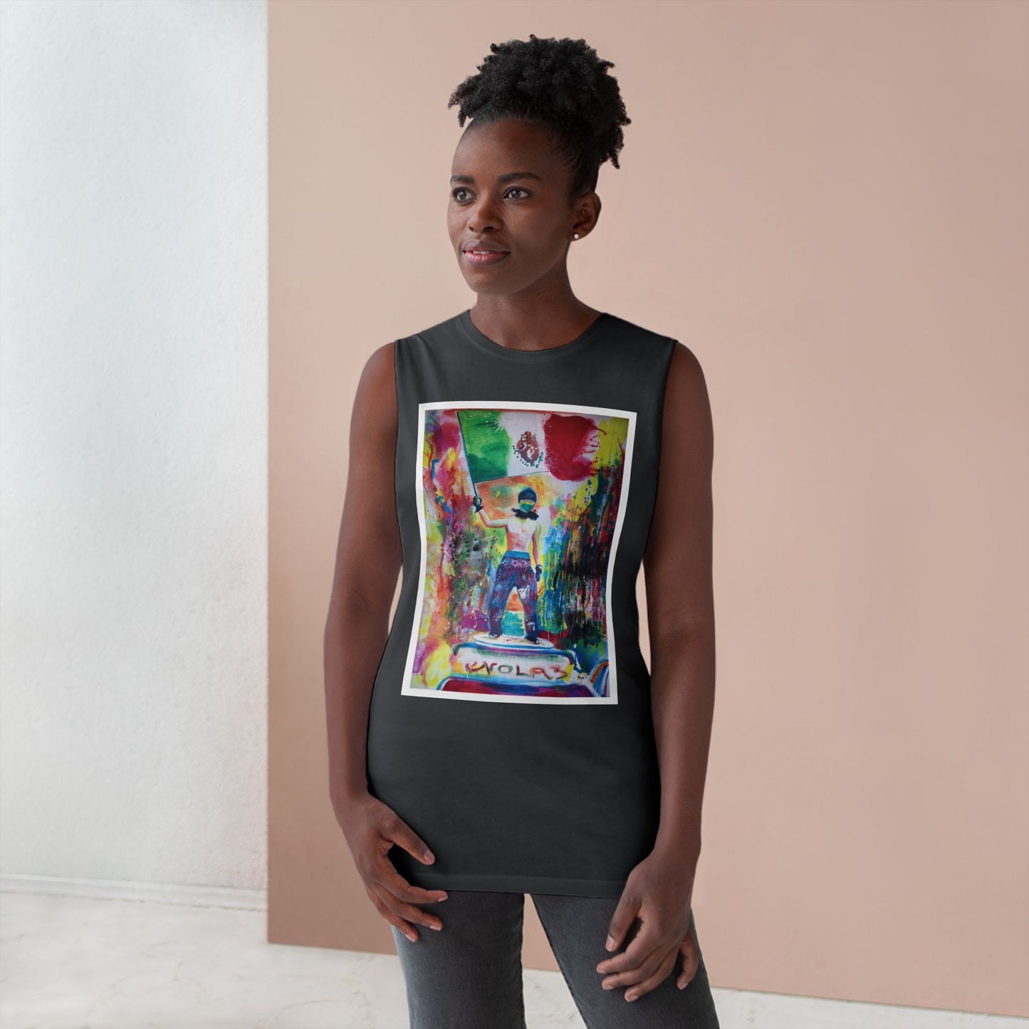 "Resist" on Unisex Tank