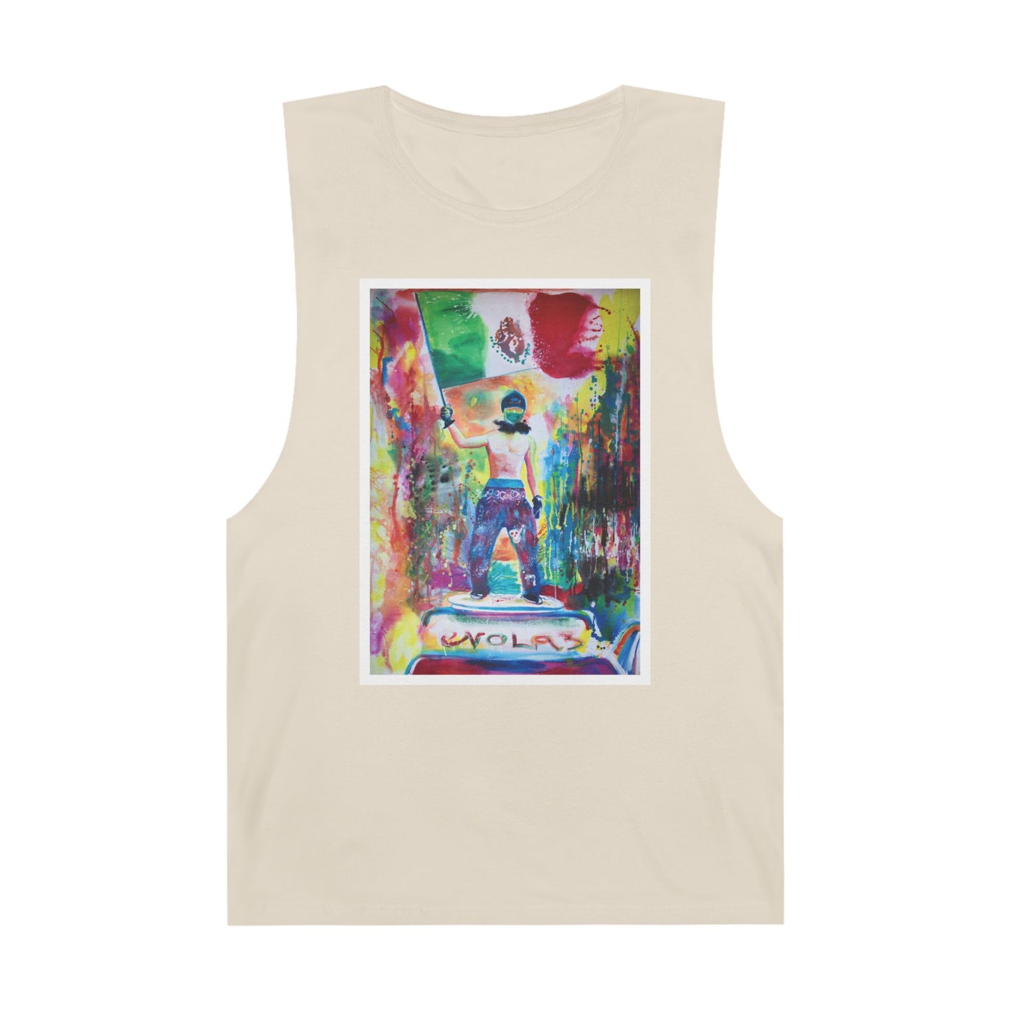 "Resist" on Unisex Tank