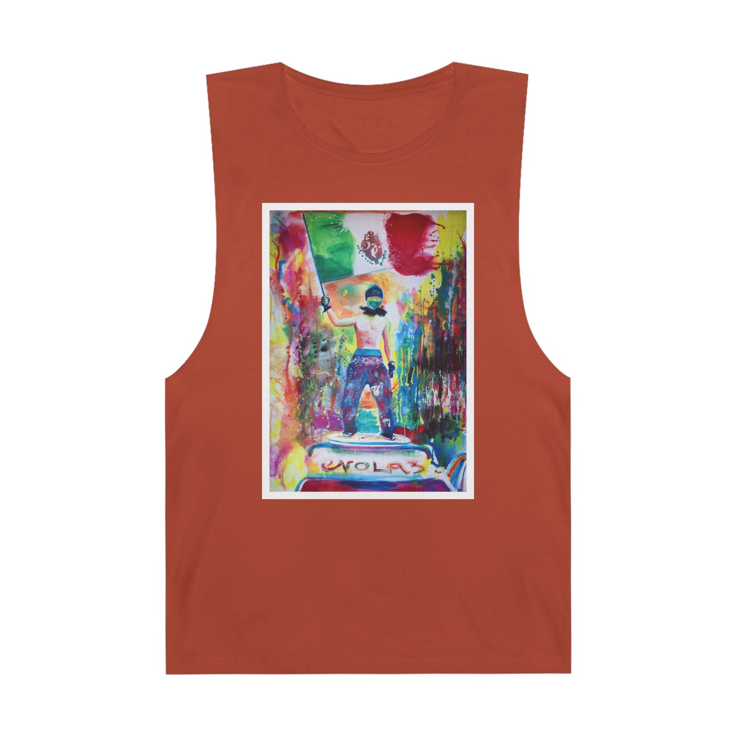 "Resist" on Unisex Tank