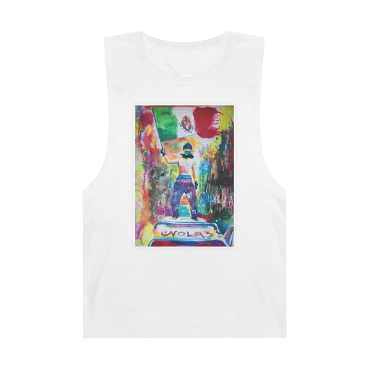 "Resist" on Unisex Tank