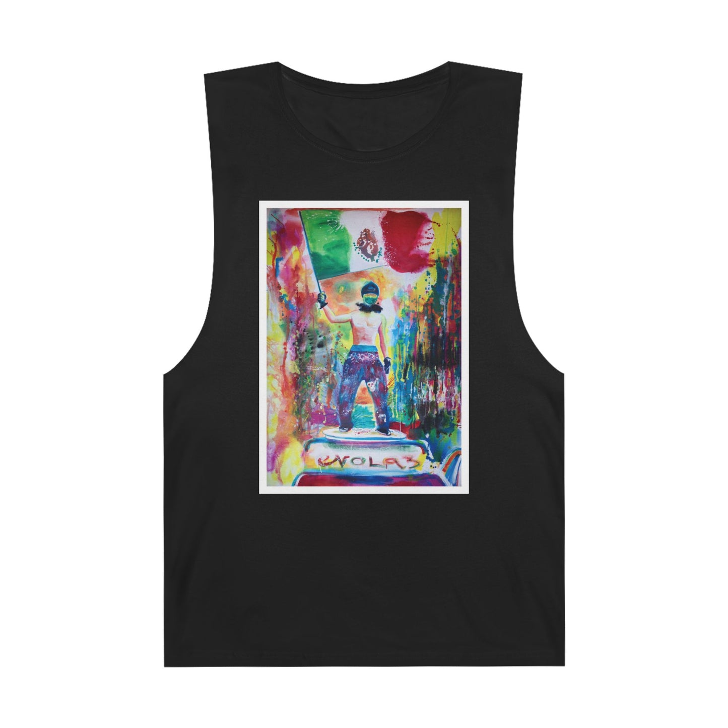 "Resist" on Unisex Tank