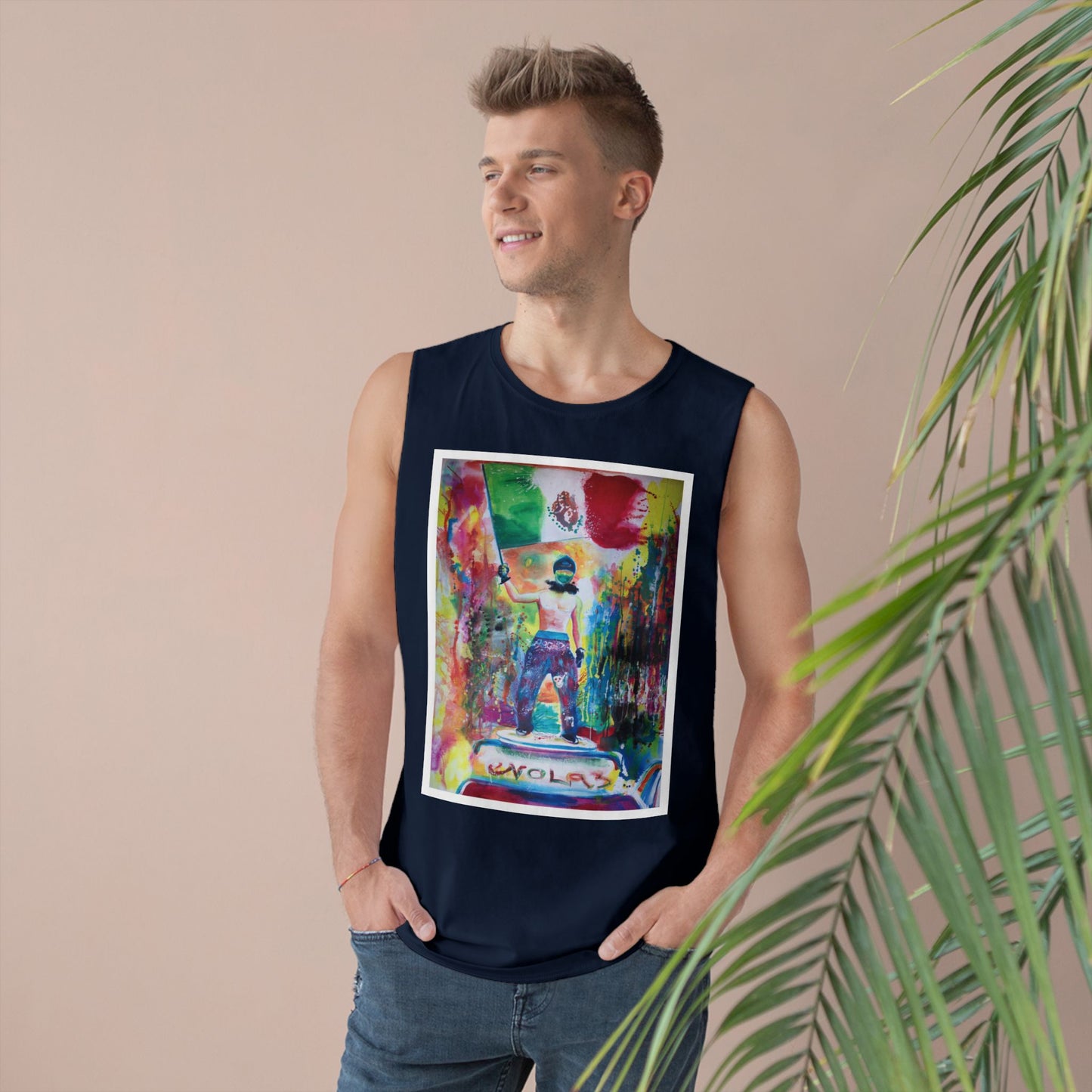 "Resist" on Unisex Tank