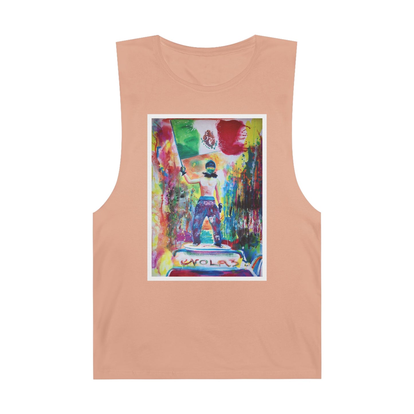 "Resist" on Unisex Tank