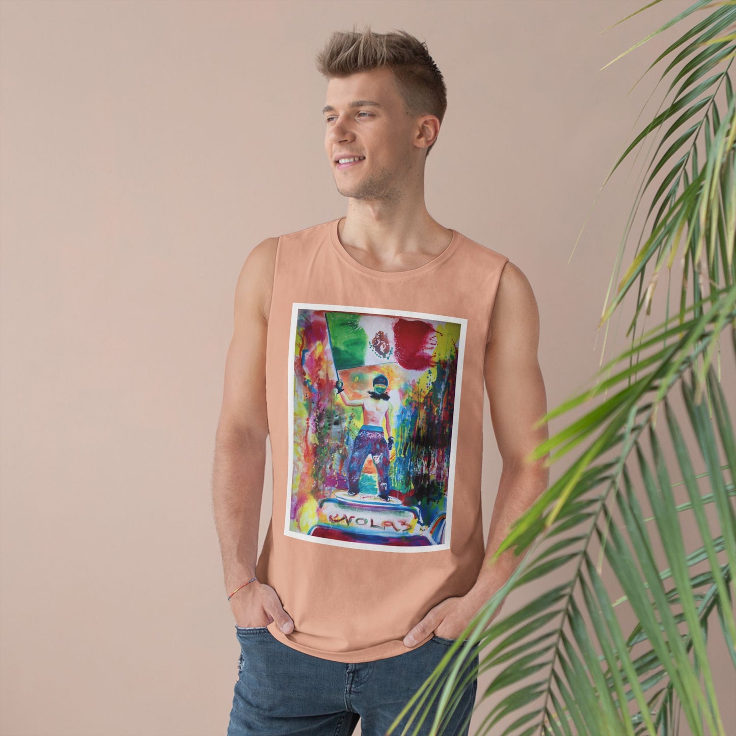 "Resist" on Unisex Tank