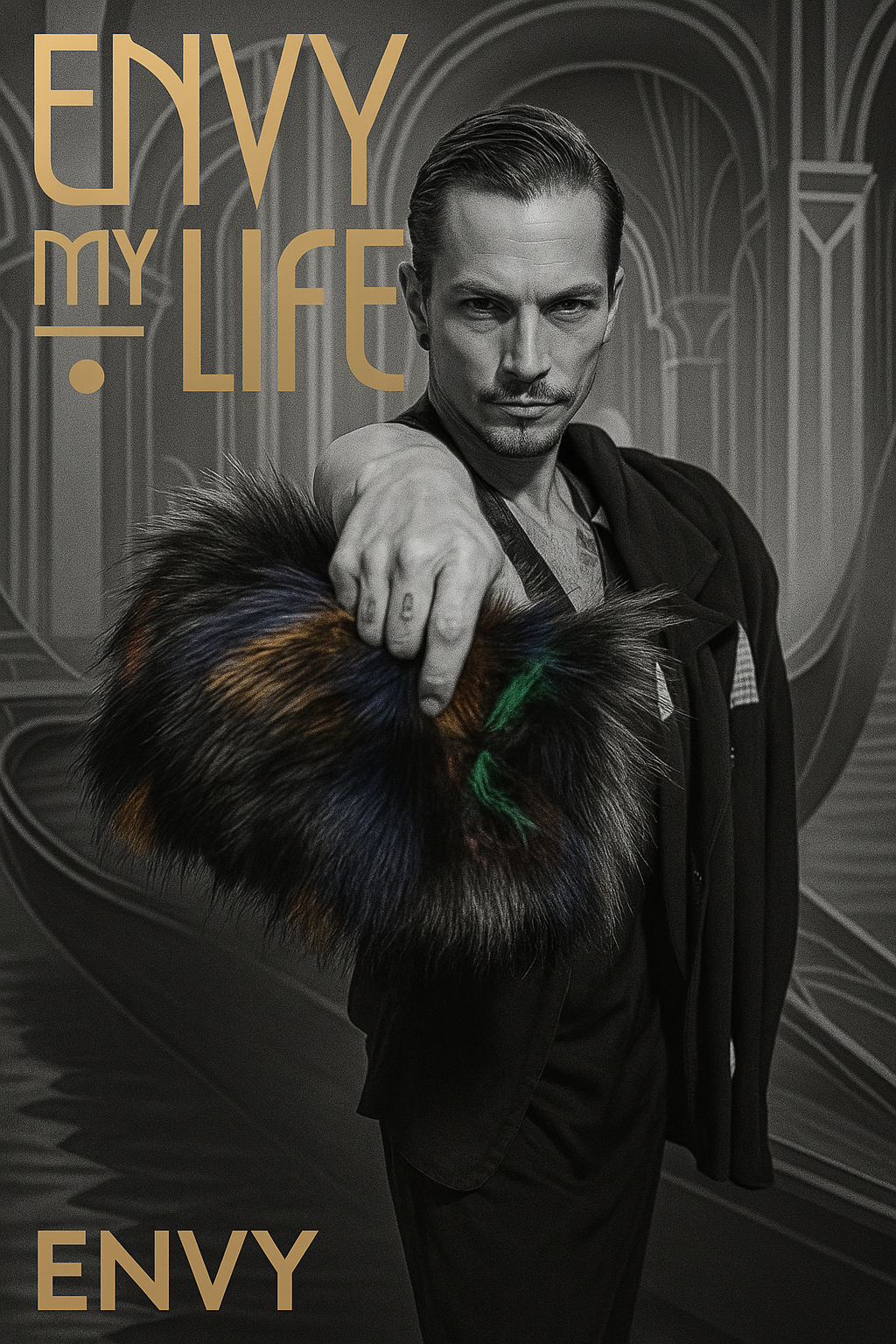 Hand Dyed Fox Bag - Drop Nº01