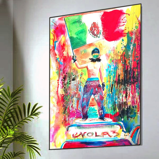 "Resist" by Justin Moreno Signed Limited Edition Print