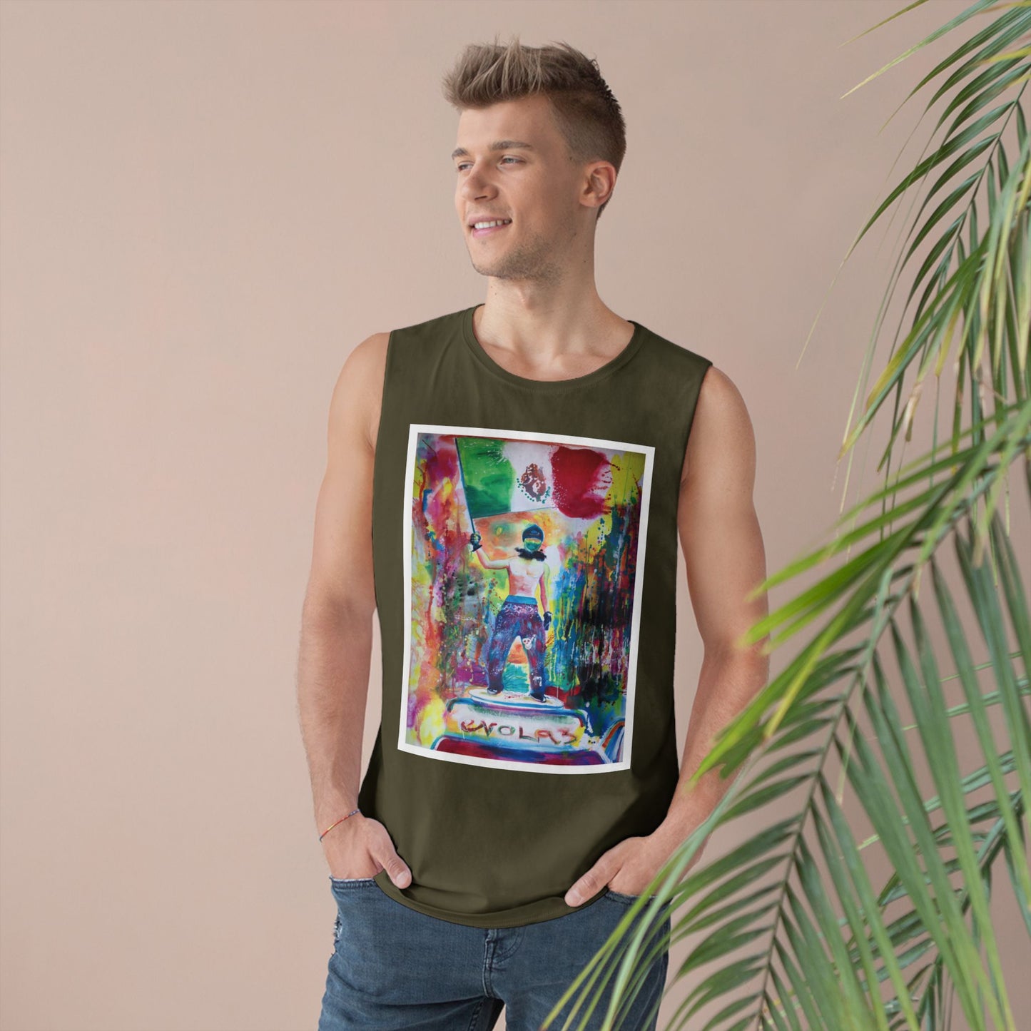 "Resist" on Unisex Tank