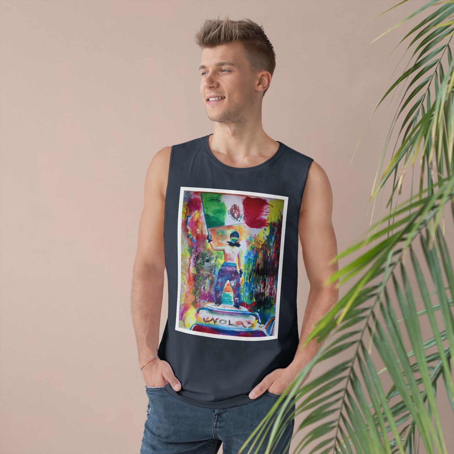 "Resist" on Unisex Tank